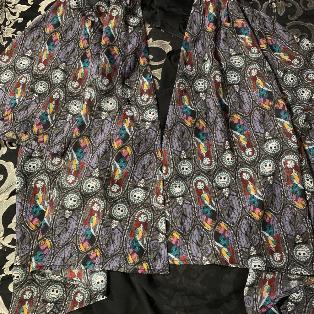 The nightmare before Christmas mesh cardigan